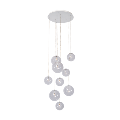 Pendant light Camau 9 | white