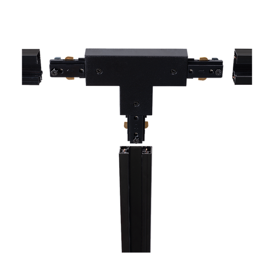 Track connector Lex - T split | black