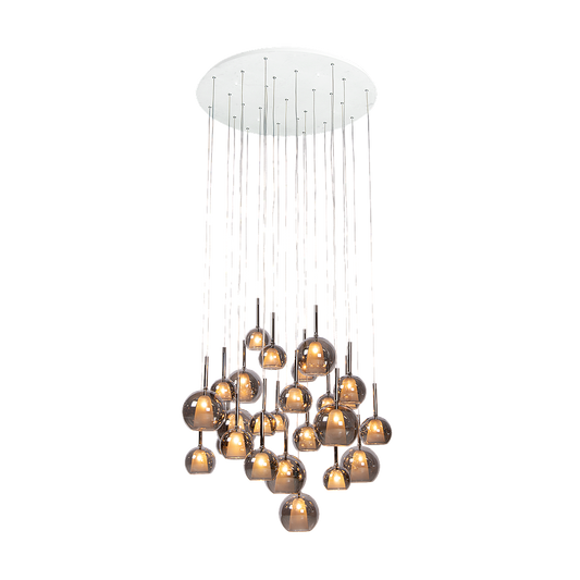 Pendant light Saigon 25 | white | round