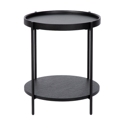 Bijzettafel Simby dia 48 - eik zwart