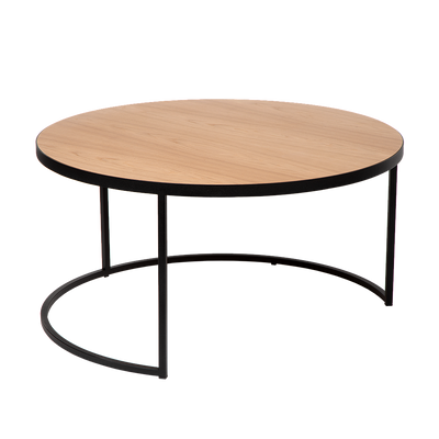 Coffee Table Emir Ø80 - natural Oak