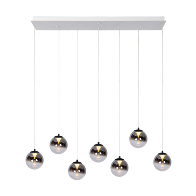 Pendant Monza 7 Rect. | white