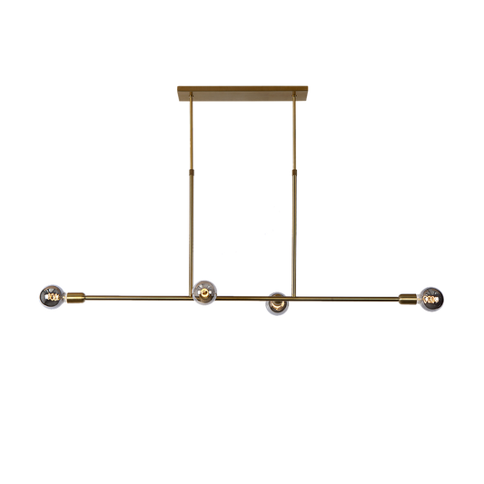 Pendant light Dots L | antique brass