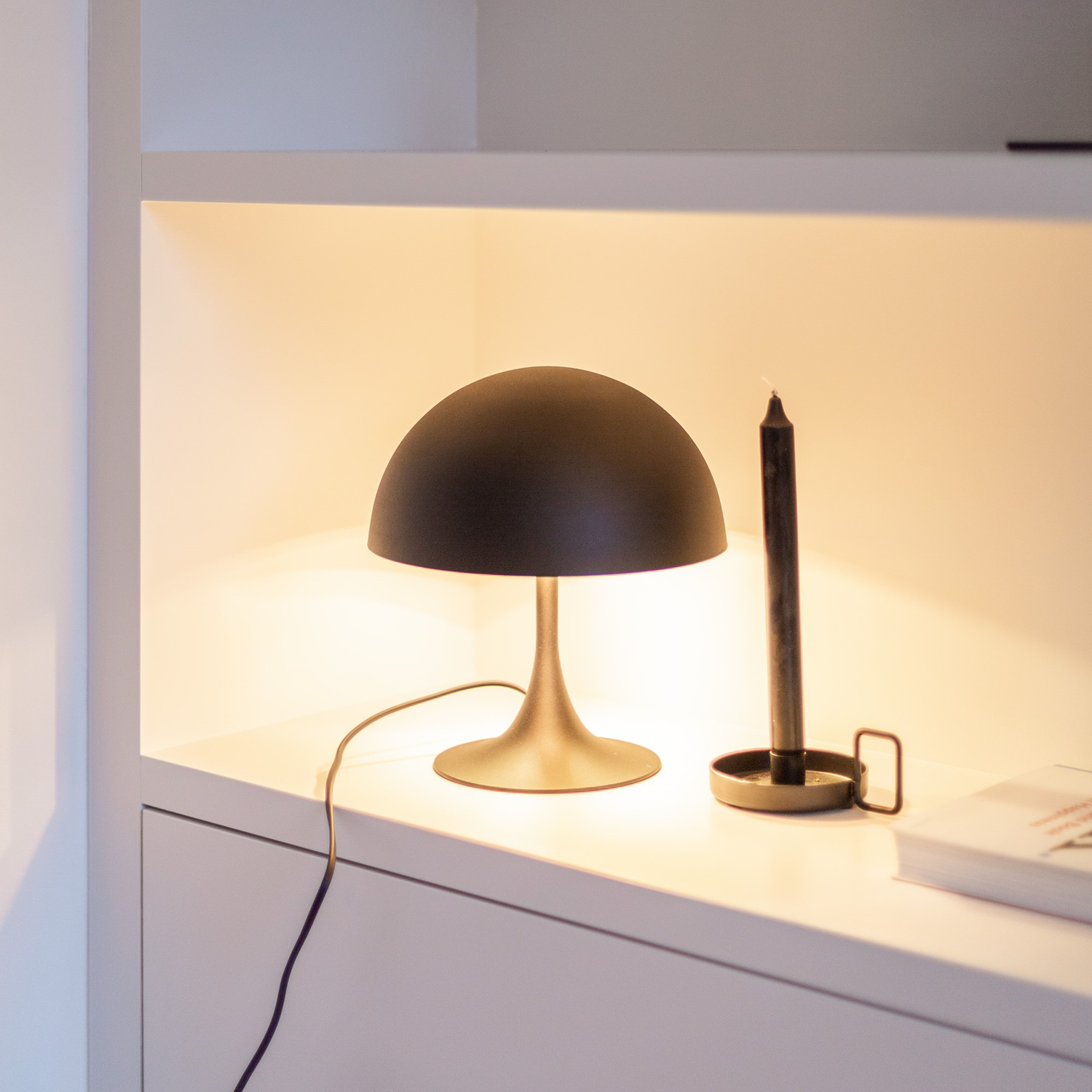 Tafellamp Braga | zwart