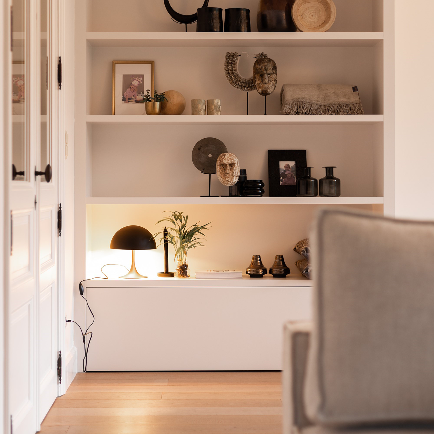 Tafellamp Braga | zwart