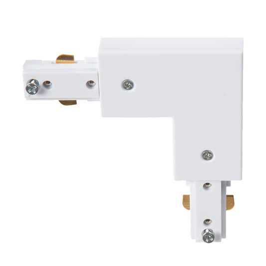 Track connector Lex - L/r shape duo | white