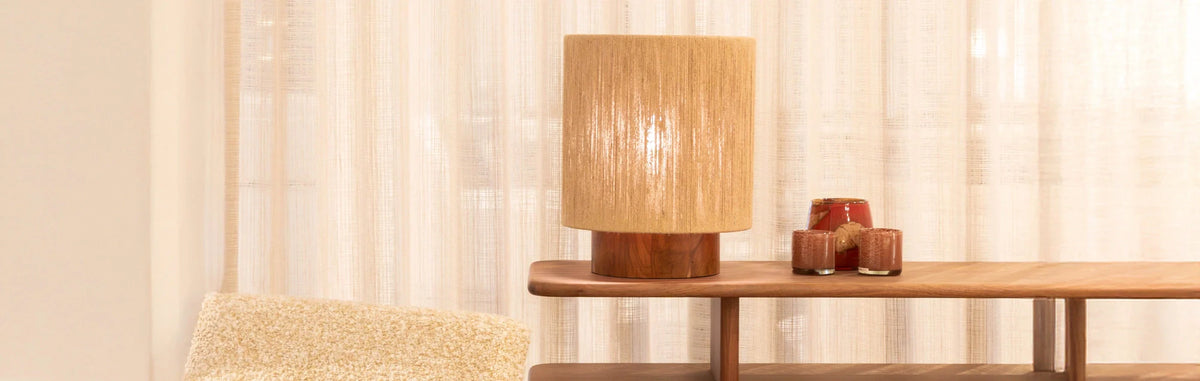 Lampes d'ambiance avec abat-jour