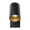 Wall light Nuo | black - gold inside