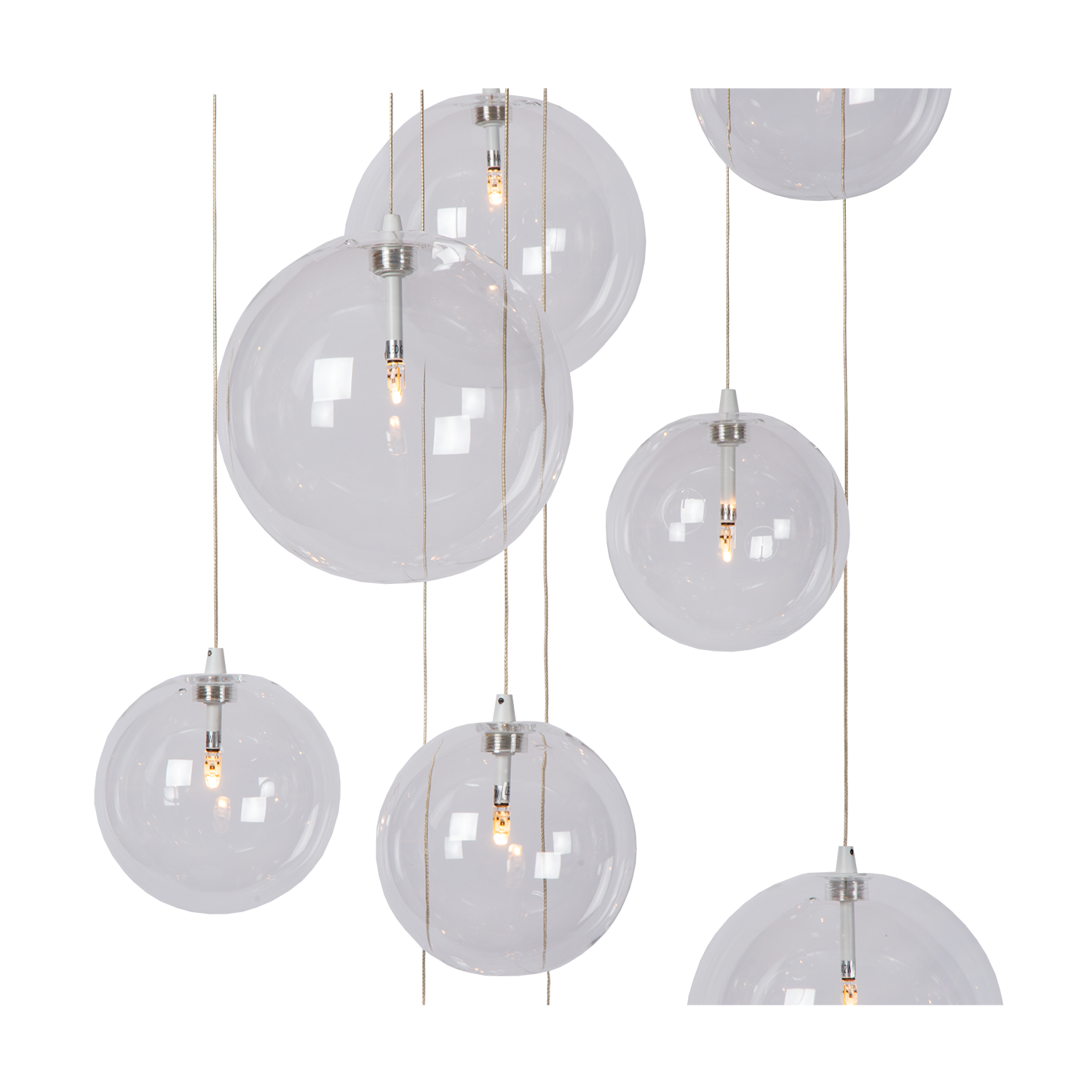 Pendant light Camau 9 | white