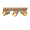 Plafondlamp Nuo 3 | goud - goud binnenin