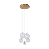Pendant light Camau 5 | antique brass