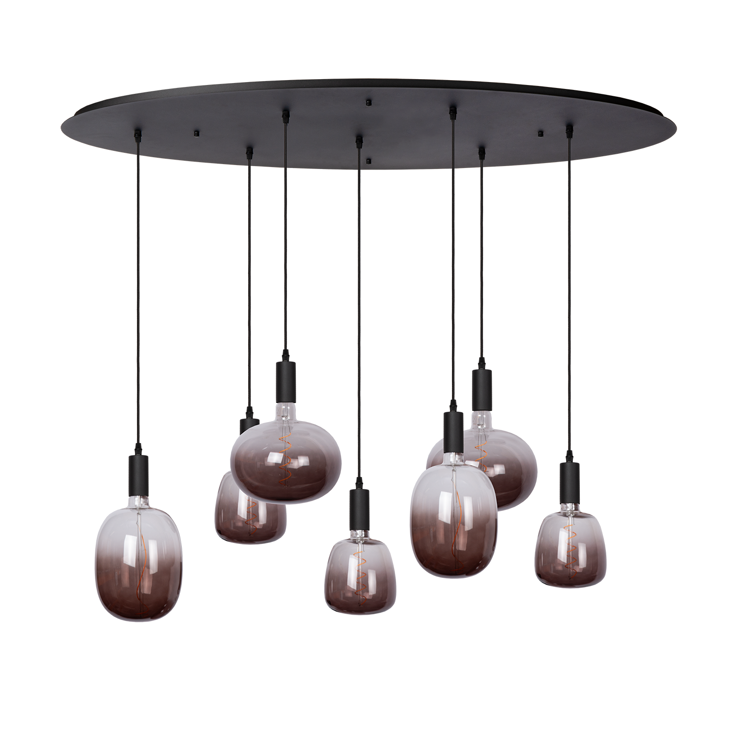 Pendant Yoki 7 - incl. Avesta, Boden & Kiruna light bulbs