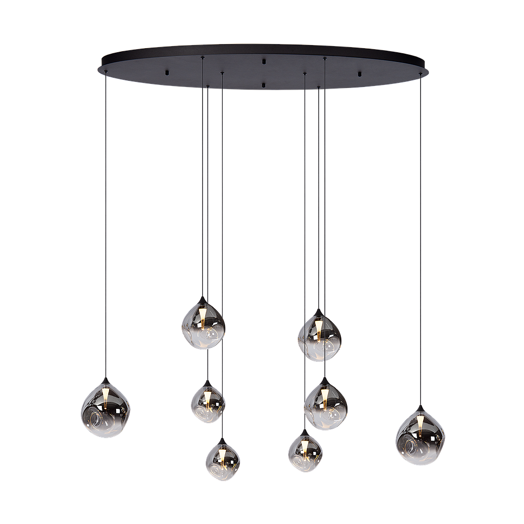 Hanglamp Rosado 8 | ovaal