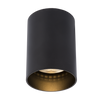 Ceiling light Nuo fix | black - black inside