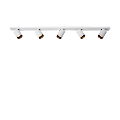 Ceiling light Nuo 5 | white - black inside