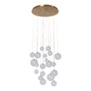 Hanglamp Camau 20 | antique brass