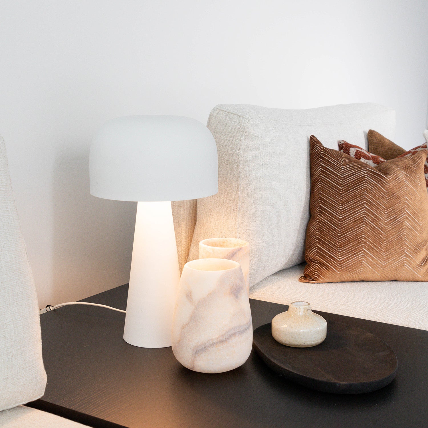 Table Lamp Mush | white