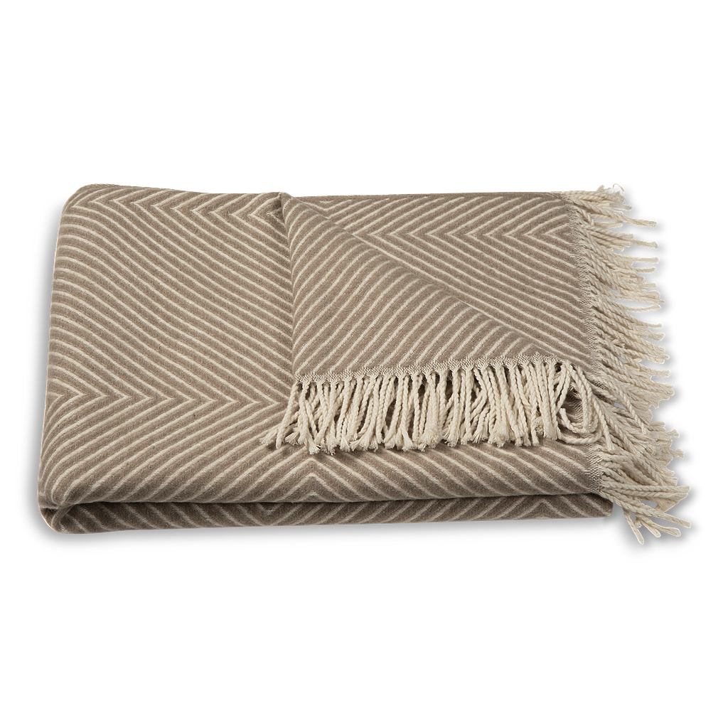 Plaid Glow - Taupe