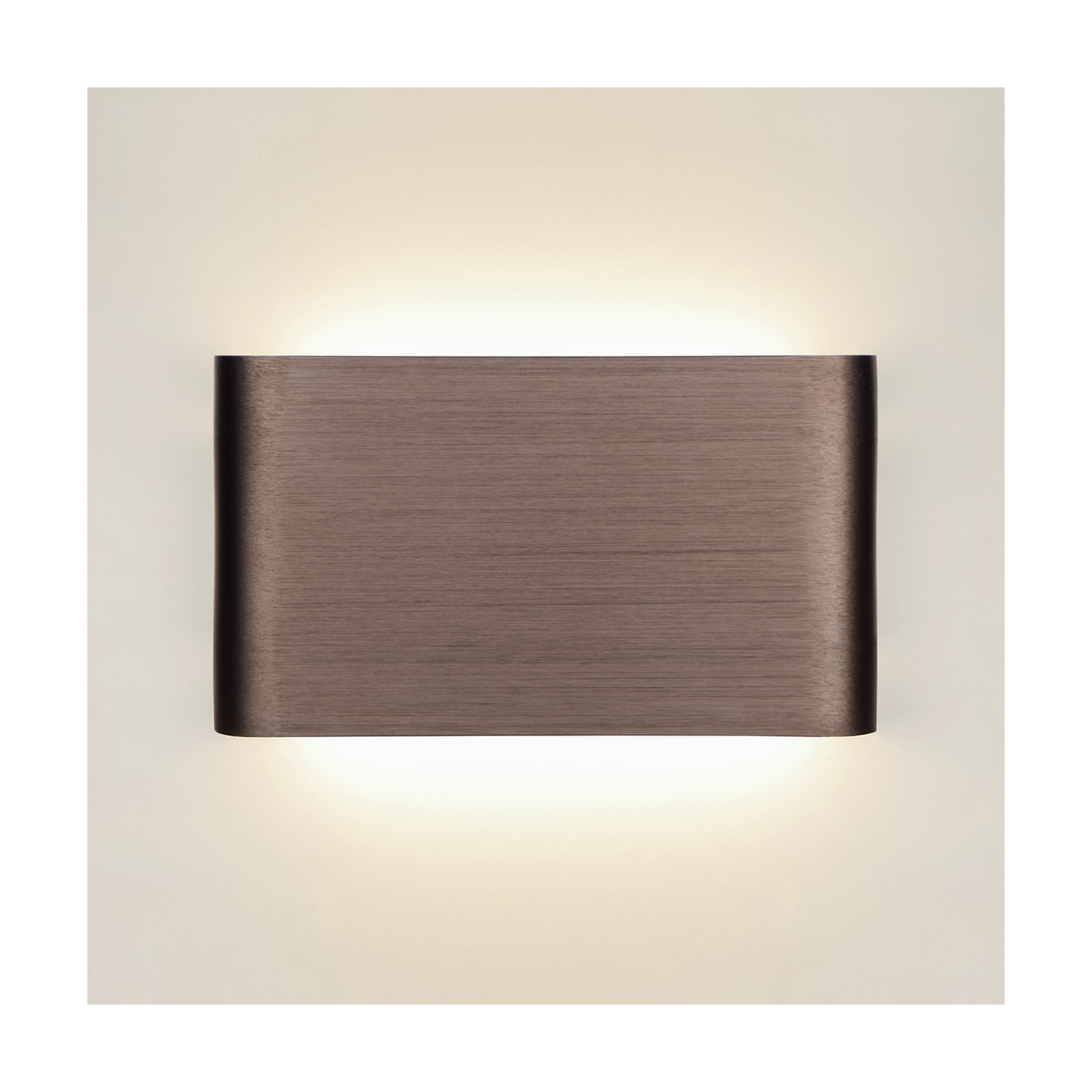 Wall lights brushed bronze