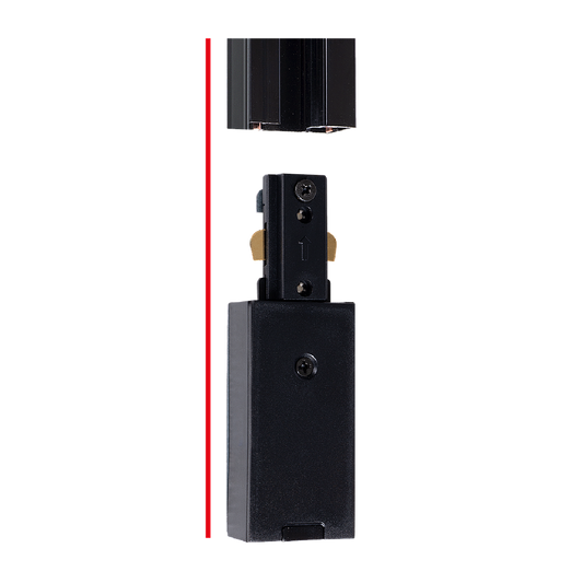 Track feeder Lex single | black