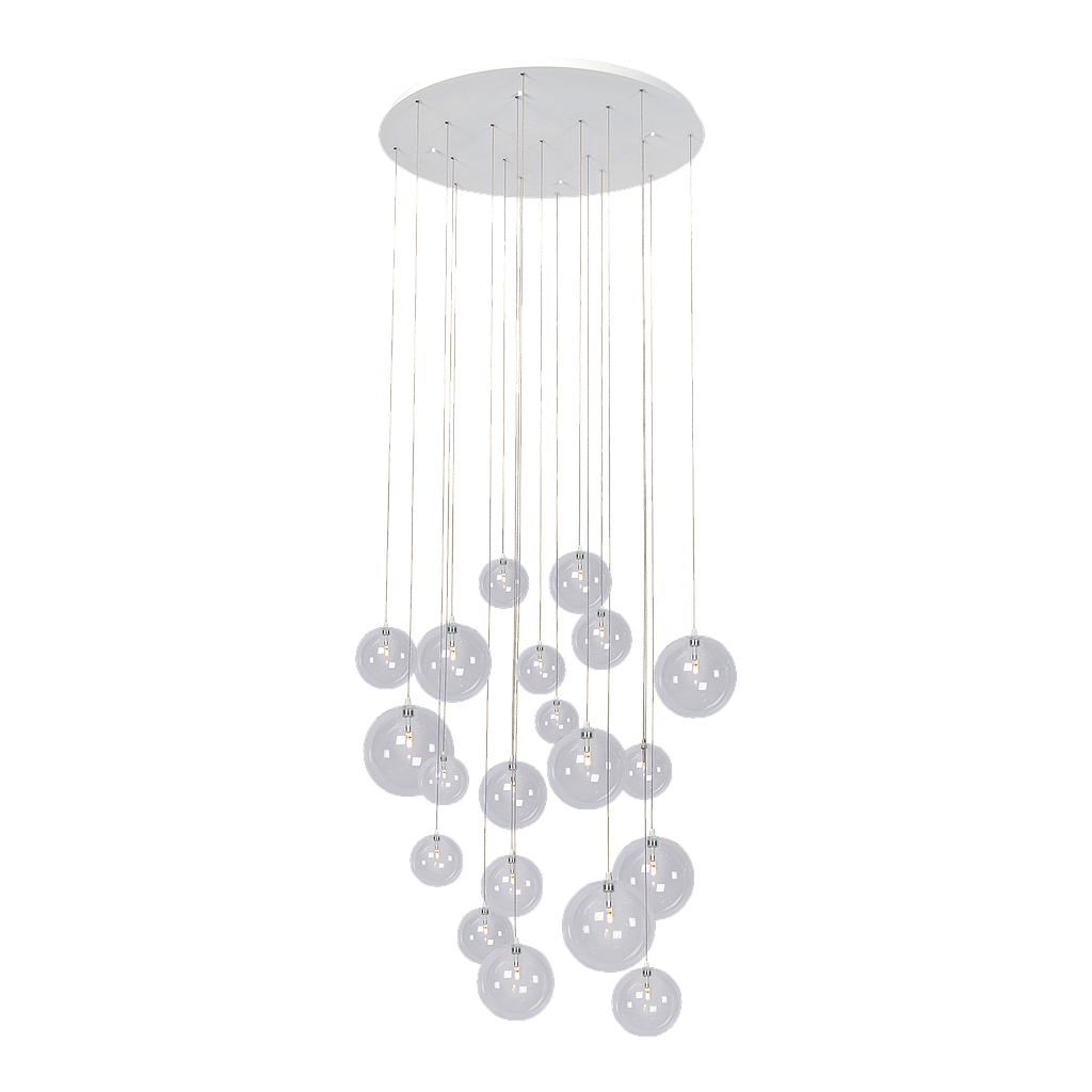 Hanglamp Camau 20 | wit