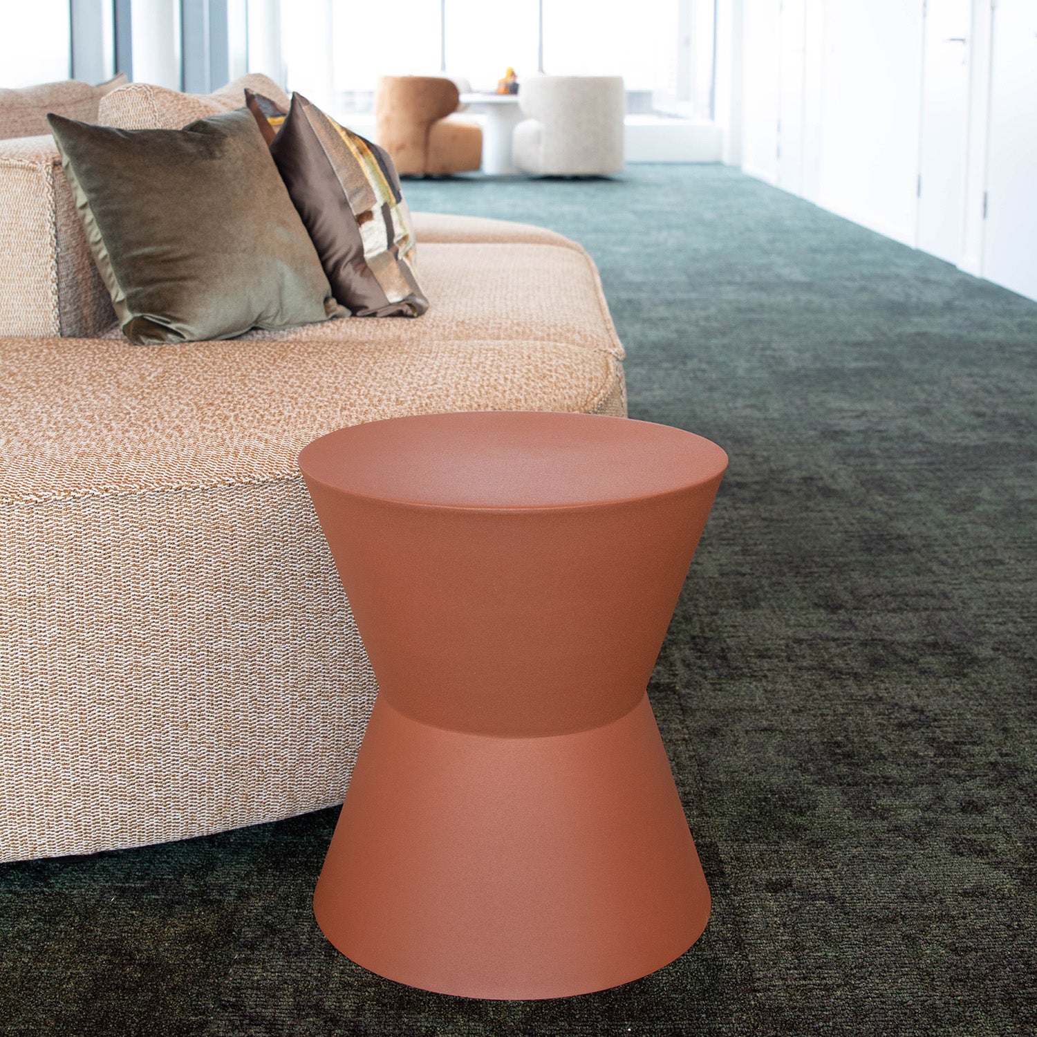 Side table Amante | rustbrown