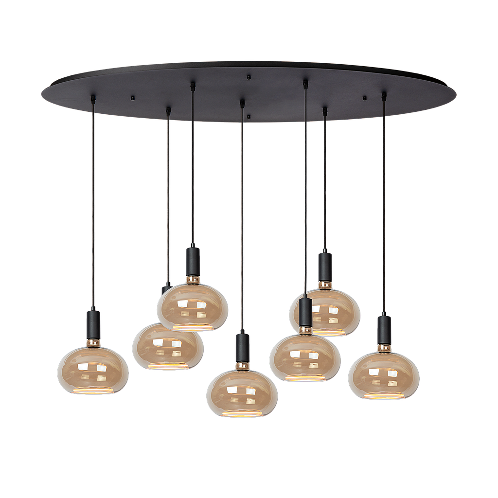 Pendant Yoki 7 - incl. Floating Oval