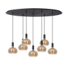 Pendant Yoki 7 - incl. Floating Oval