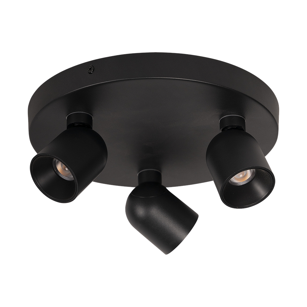 Spot Nox 3 round | black