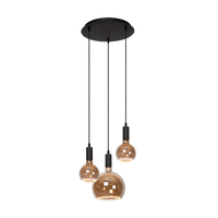 Pendant Sapa 3 - incl. Floating light bulbs