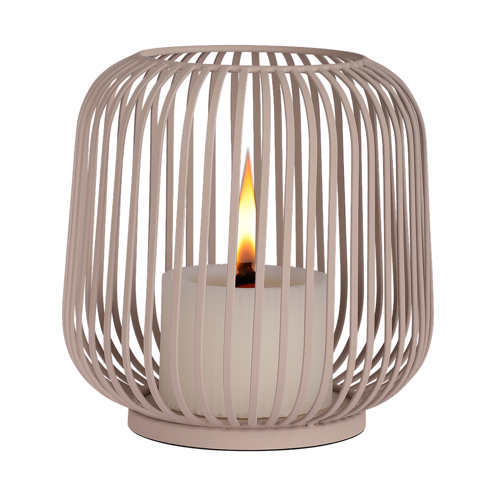 Candle holder Dante M | beige