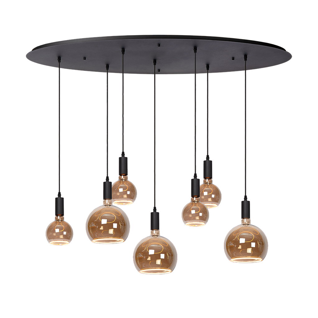 Pendant light Yoki 7 - incl. Floating light bulbs