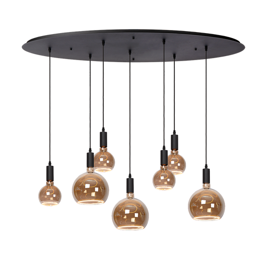 Pendant light Yoki 7 - incl. Floating light bulbs