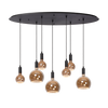 Hanglamp Yoki 7 - incl. Floating Globes