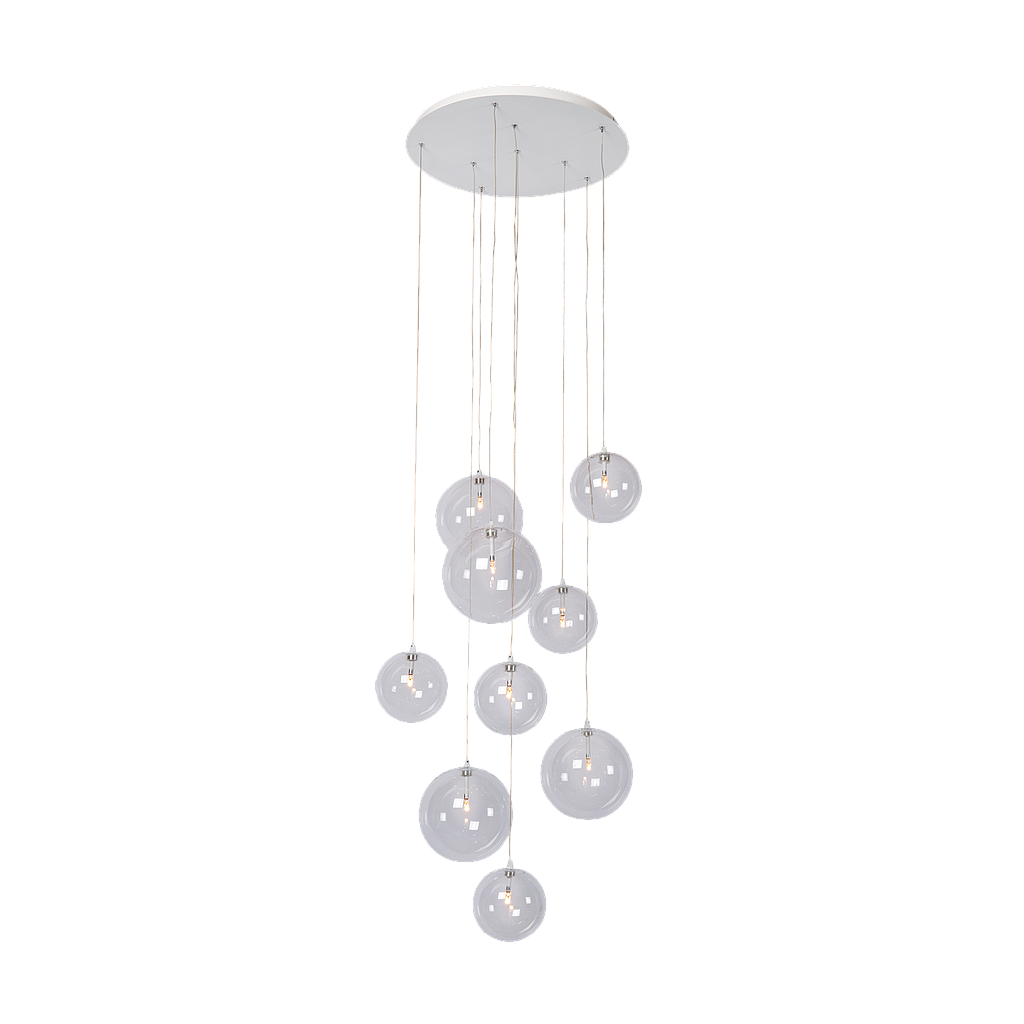 Hanglamp Camau 9 | wit