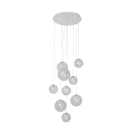 Pendant light Camau 9 | white