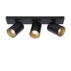 Ceiling light Nuo 3 | black - gold inside