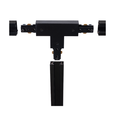 Track connector Lex - T split | black