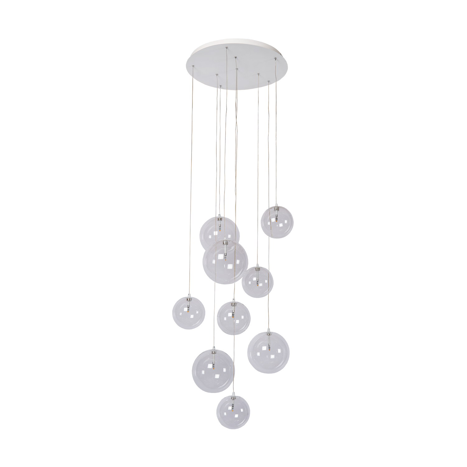 Pendant light Camau 9 | white