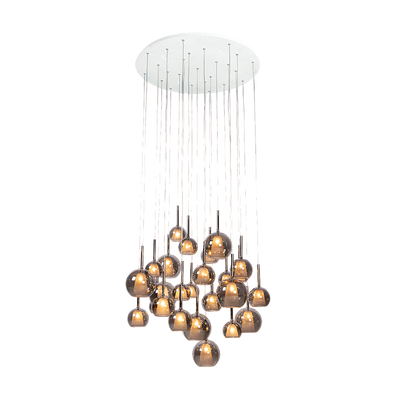 Pendant light Saigon 25 | white | round