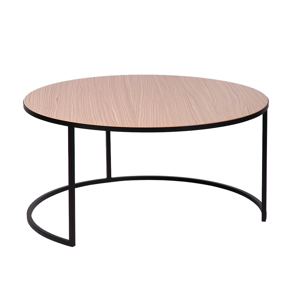 Coffee Table Emir Ø80 - natural Oak 