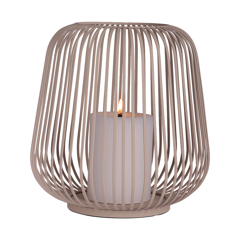 Candle holder Dante L | beige