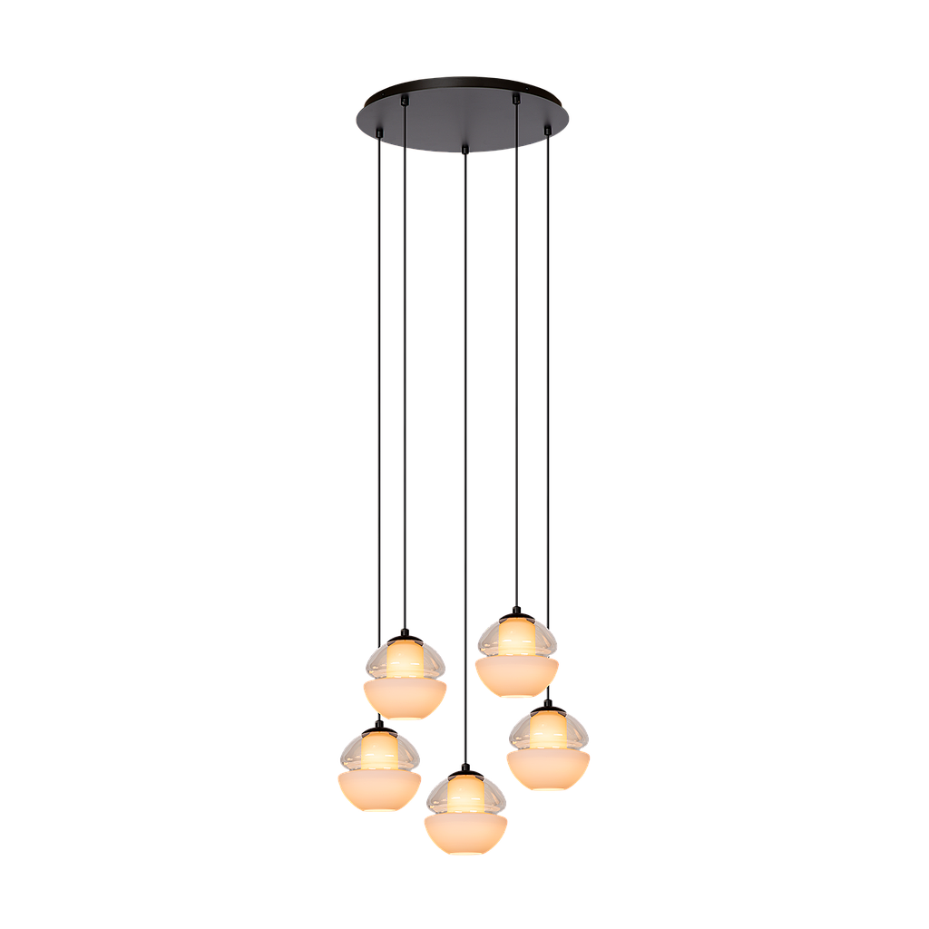 Pendant light Reese 5 | round