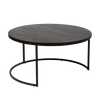 Coffee Table Emir Ø80 - black