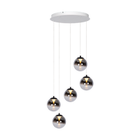 Pendant Monza 5 round | white 