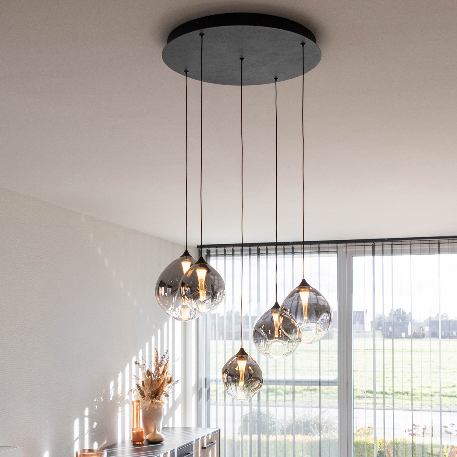 Suspension Rosado 5 | ronde