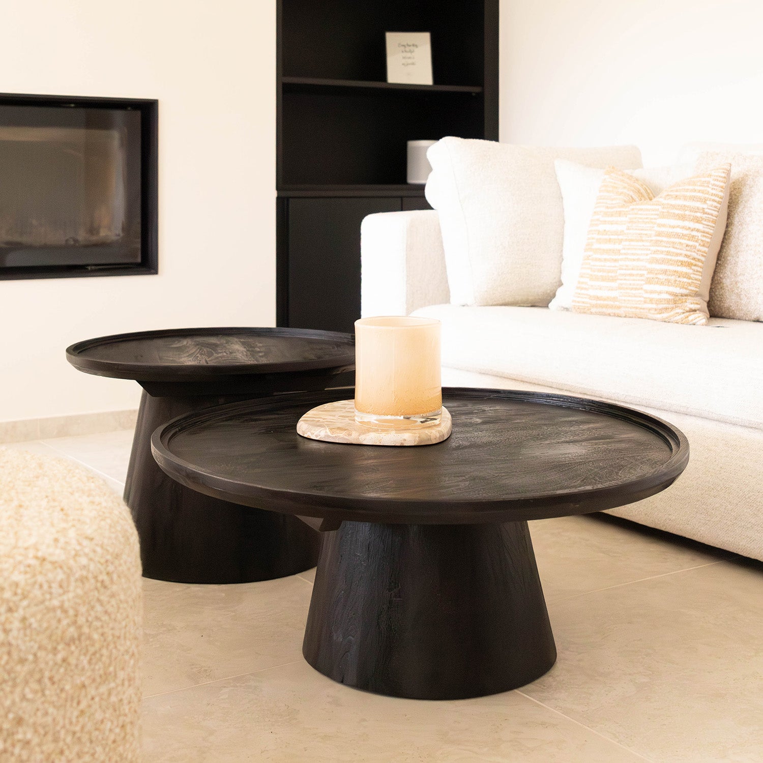 Coffee table Sirius S/2 | black