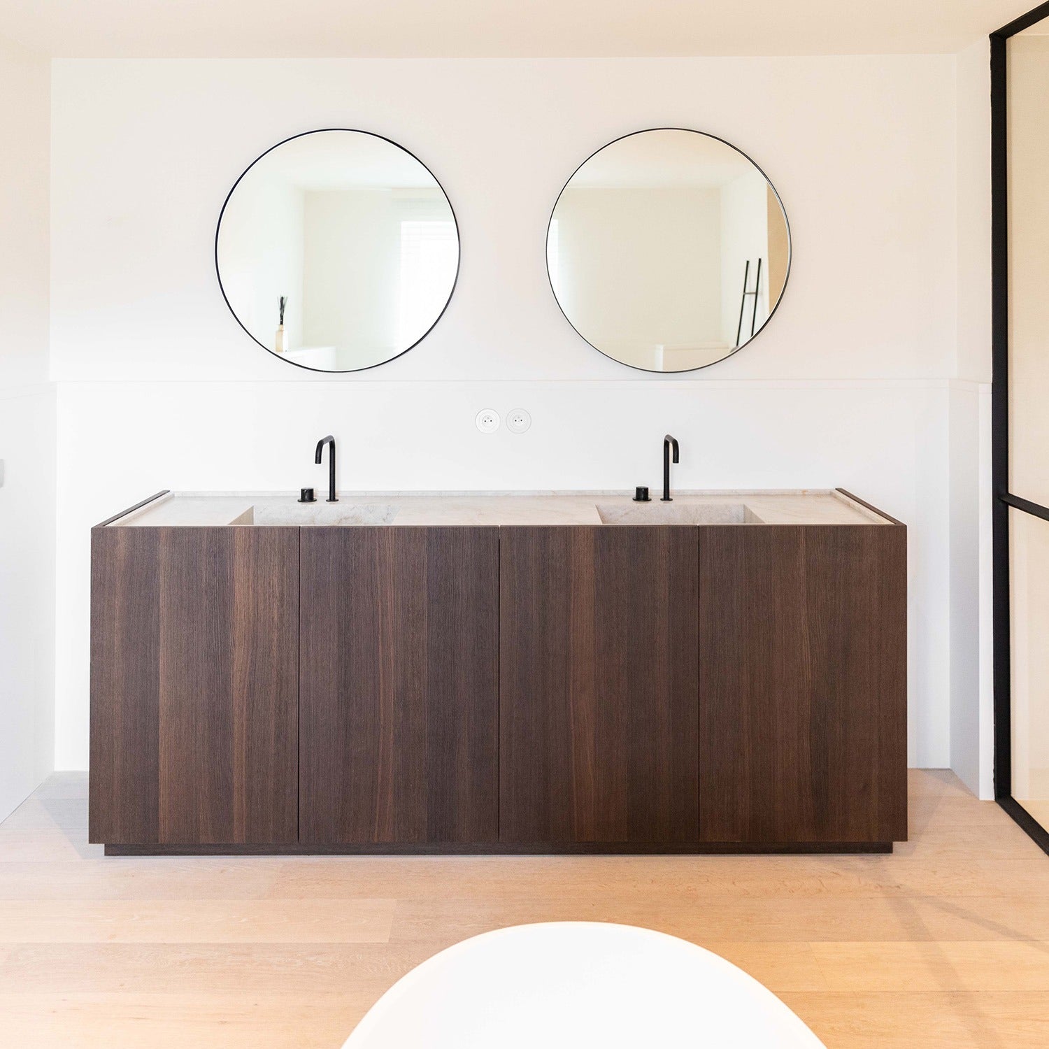 Miroir Merope | noir