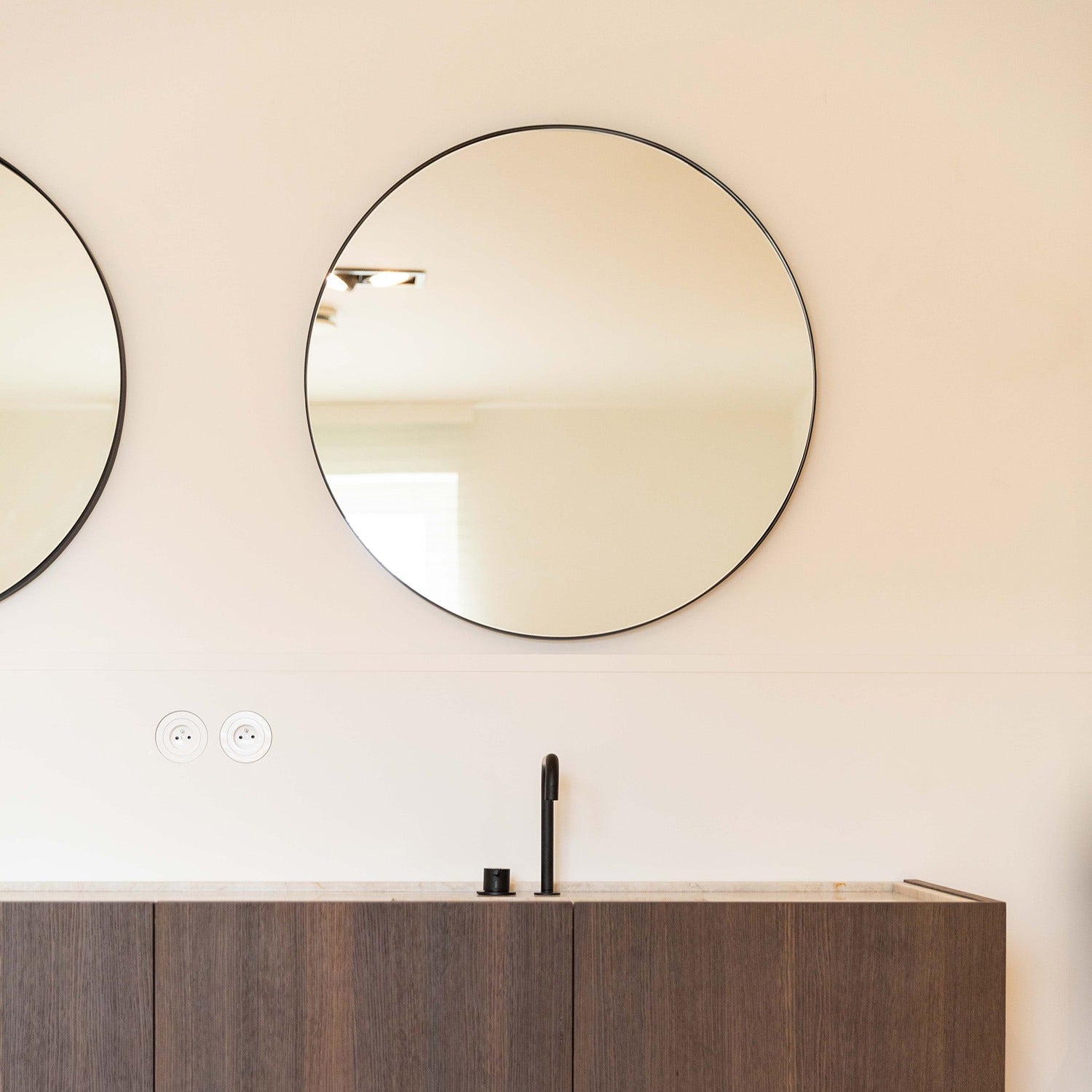 Miroir Merope | noir