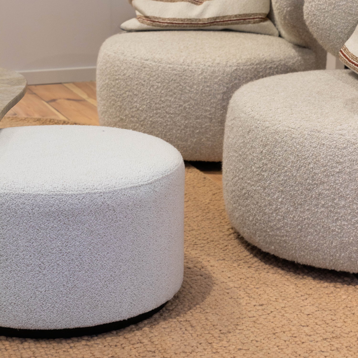 Pouf Ritz 60 - Alpine champagne